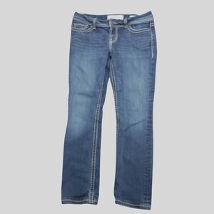 BKE Denim Dakota Jeans Womens Size‎ 30R Boot Cut Mid Rise Stretch 30X31.5